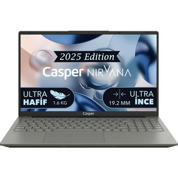 Casper Nirvana X600 Ryzen5-7430U 8GB 1TB SSD 15.6" Windows 11 Pro Taşınabilir Bilgisayar X600.7430-8F00R-G-F - 1 TB - 8 GB