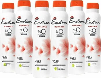 Emotion Romance Kadın Deodorant 6x150ml