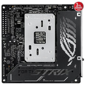 Asus Rog Strıx X870-I Gamıng Wıfı 7600(Oc) Ddr5 Soket 1700 M.2 Hdmı Dp Atx Anakart