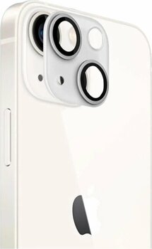 Microsonic V2 iPhone 13 Mini Uyumlu Gümüş Kamera Lens Koruma Camı