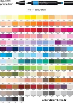 Promarker Çift Uçlu Alkol Bazlı Grafik Çizim Kalemi Almond 216 (O819)