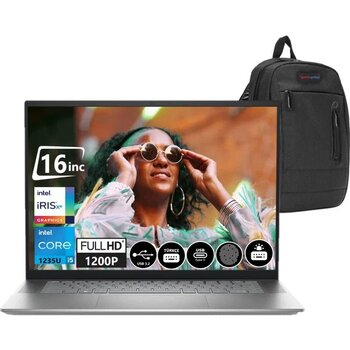 Dell Inspiron 16 5620 Intel Core I5 1235U 16GB 1tb SSD Freedos 16" Fhd+ Taşınabilir Bilgisayar I56204101U05+ZETTAÇANTA