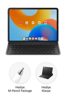 Matepad 11.5\" Papermatte Edition 8Gb 256Gb Uzay Grisi + Klavye+(Huawei M-Pencil 3. Nesil)
