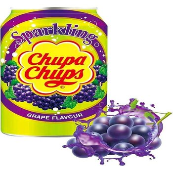 Chupa Chups Sparkling Grape Flavour 345 ml x 3'lü