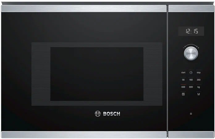 Bosch BFL524MS0 800 W Siyah Mikrodalga Fırın