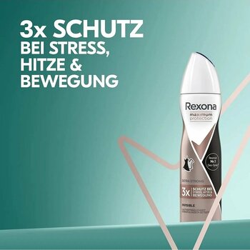 Rexona Maximum Protection Invisible Deodorant 150m-