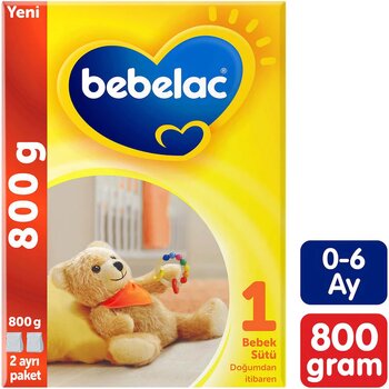 Bebelac 1 Bebek Sütü 0-6 Ay 800 G