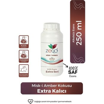 Zeyd Misk-I Amber Litrelik Parfüm Esansı - 250 ml Extra