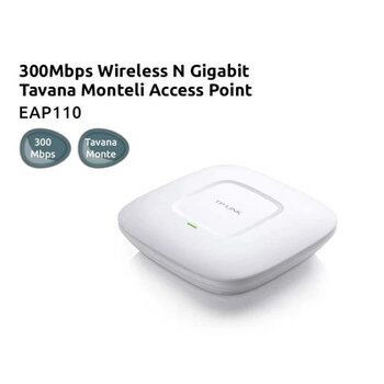 Tp-Lınk Eap110 N300 Tavan Tipi Kurumsal Access Poınt