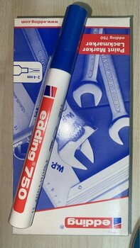 Edding EDDİNG 750 PAINT MARKER KALEM MAVİ RENK