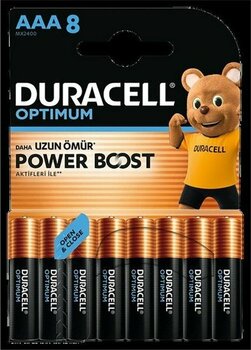 Duracell Optimum Powerboost Aaa Ince Kalem Pil 8'li 2 Adet