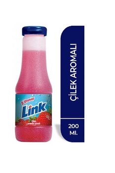 Link Çilek Aromalı Içecek 200 Ml X 15 Adet
