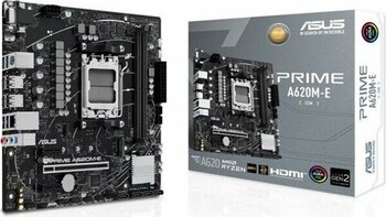 Tuba Toptaş Asus Prime A620M-E-CSM 6400MHZ(OC) Rgb M.2 Am5 Matx Ddr5 Anakart