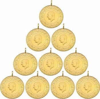 10 Yeni Tarih Çeyrek Altın