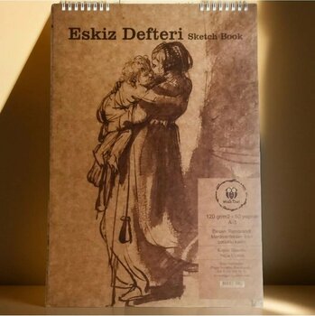 Pagos Yayınları A3/50 Yp/120 Gr/ Spiralli Eskiz Defteri Sketch Book