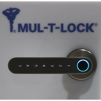 Mul-T-Lock Mu ltlock Smart Handle - Akıllı Kapı Kolu - Siyah