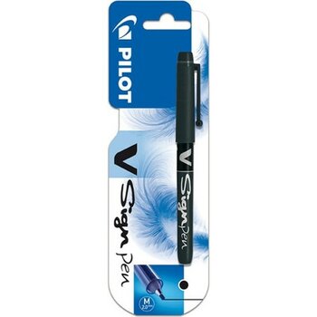 Pilot V Sign Pen Sıvı Mürekkepli Blister 2.0 Siyah