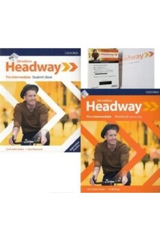 OXFORD UNIVERSITY PRESS Headway 5th Edition Pre-ıntermediate Student's Book With Online Practice + Workbook Without Key