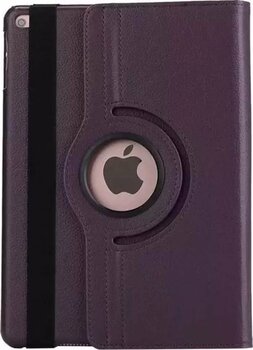 GoGoPlus 360 Derece Dönerli Kılıf Mor Uyumlu Apple iPad 7. Nesil (2019) 10.2" (A2197/A2200/A2198) Tablet Kılıfı