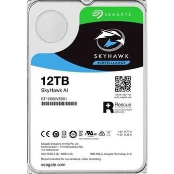 Seagate Skyhawk 12 tb 7200 R 256 mb 550 TB/Y Sabit Disk
