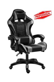 Tisul Gri Oyuncu Koltuğu Gaming Chair Ergonomik Bilgisayar Büro Koltuğu Kol Ayarlı Sandalye