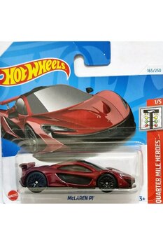 HOT WHEELS 2024 Tekli Araba McLAREN P1 Kırmızı