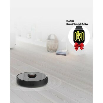 Xiaomi Akıllı İphone & Android Wi-Fi kablosuz Kontrol Robot Süpürge Vacuum S10T 8000PA Yüksek Çekim Gücü +Xıaomı Redmi Watch 5 lite