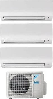 Daikin Shira Plus Multi Split Inverter Klima 1+3 Sistem (4MXM80) 12+12+24 BTU 8,0 kW R32 Dış Ünite
