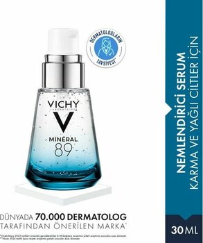 Vichy Nemlendirici ve Aydınlatıcı Serum 30 ml – Kırışıklık Karşıtı, Probiyotik Türevi ve Niasinamid İçeren, Karma ve Yağlı Ciltler İçin