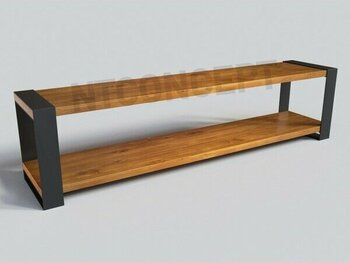 Ntconcept Illa Ahşap Tv Stand - (Genişlik 120CM) - Ceviz