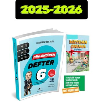 Eker Test 6. Sınıf Dinlendiren Defter 2026