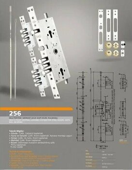 Kale 256 G Multi Sistem Çelik Kapı Kilidi