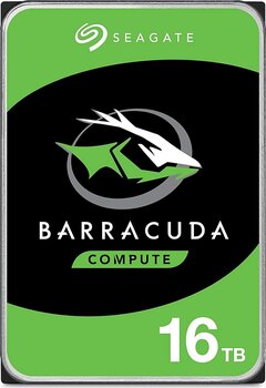 Seagate BarraCuda ST16000DM001 SATA 3.0 7200 RPM 3.5" 16 TB Harddisk