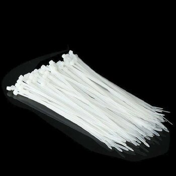 Kablo Bağı Cırt Kelepçe Beyaz 4.8x250 Mm 100adet