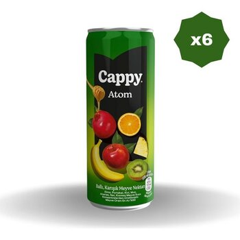 Cappy Atom Nektarı Kutu 330 ml - (6 Adet)