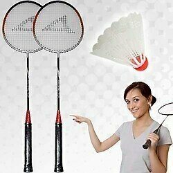 Badminton Seti (2 Raket + 1 Top) Asorti
