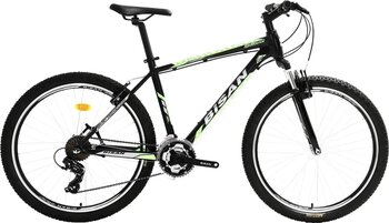 Bisan MTX 7050 V Fren 21 Vites 27,5 Jant Dağ Bisikleti Siyah Sarı 19 Kadro