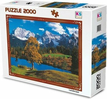 KS Games Ks Puzzle 11218 Alpleri 2000 Parça Manzara Puzzle - 1