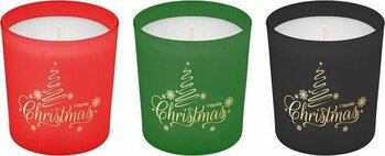 Selka Home - 3'lü Sensitive Cam Bardak Mum 100 Gr.