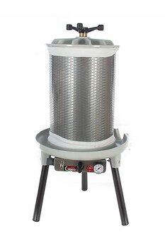 Kadıoğlu Grifo Pea40 Pnömatik Balon Meyve Üzüm Pres Makinesi 40 Litre