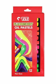Titi Fosforlu Yağlı Pastel Boya 12li Pl12-fh