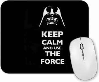Baskı Dükkanı Star Wars Keep Calm And Use The Force Mouse Pad.jpg