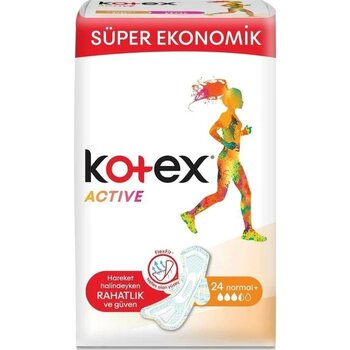 Kotex Active Hijyenik Ped Normal 24'lü