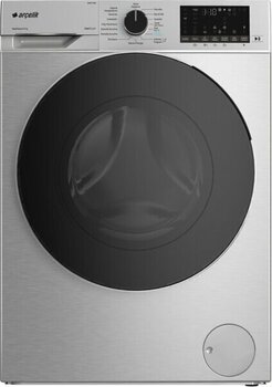 Arçelik 8050 YKMI 8 kg İnox Çamaşır Makinesi