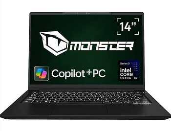 Monster Huma H4 V7.3.5 Ultra X7 358H 32 GB 1 TB SSD Arc B390 14" WUXGA Notebook