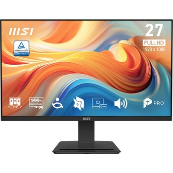 MSI 27 PRO MP273 E14A 1920x1080 (FHD) 16:9 FLAT IPS 144HZ 1MS (MPRT) FREESYNC MONITOR - 1 ms - 144 Hz