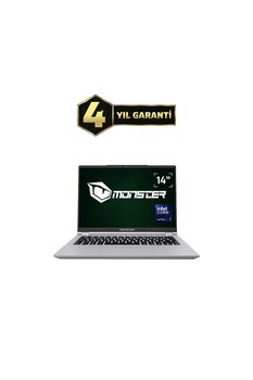 Monster Huma H4 V6.1.2 Core Ultra 7 155h 32 Gb Ram 1tb Ssd Intel Arc Graphics Freedos 14" Qhd 120hz Taşınabilir Bilgisayar