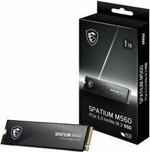 Msı Spatıum M560 Pcıe 5.0 Nvme M.2 1Tb (10200Mb Okuma / 8400Mb Yazma)