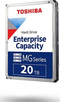 TOSHIBA MG Enterprise 20 TB 7200RPM 512MB 7/24 RV Güvenlik ve Nas HDD