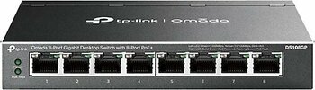 TP-Link DS108GP 8 Port 10/100/1000 Mbps Gigabit PoE Switch